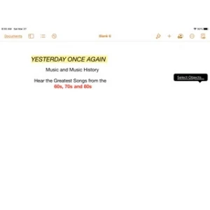 Yesterday Once Again